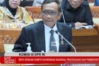 Mahfud: Transaksi Rp349 triliun melibatkan 491 entitas ASN Kemenkeu