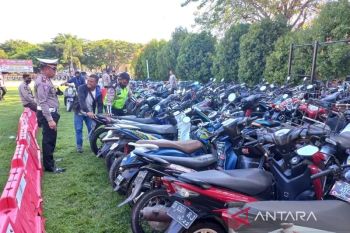 Polrestabes Makassar amankan 1.260 kendaraan pada Januari-Maret 2023