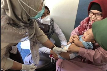 Pemkot catat realisasi program polio di Padang capai 62,5 persen
