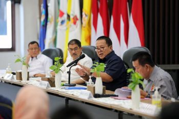 Ketum KONI Lampung jalin silaturahim dengan pengurus cabang olahraga