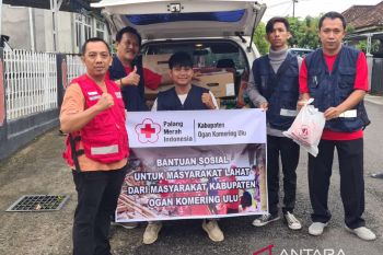 PMI OKU Sumsel kirim bantuan korban banjir bandang di Kabupaten Lahat