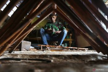 FOTO - Produksi Keranjang Parsel&nbsp;Lebaran karya UMKM Aceh Besar