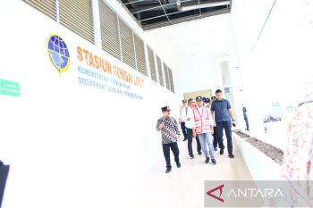 Menhub tinjau Stasiun KA Sungai Liput Aceh Tamiang, jalur BSL diteruskan