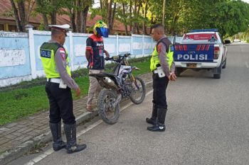 Polres TTU tindak pengguna knalpot bising saat Ramadhan