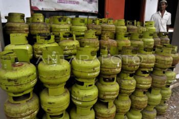 Cadangan elpiji tiga kilogram di Bantul sebanyak 743.333 tabung
