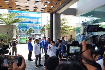 Sejumlah ketum parpol hadiri silaturahmi Ramadhan PAN bersama Presiden