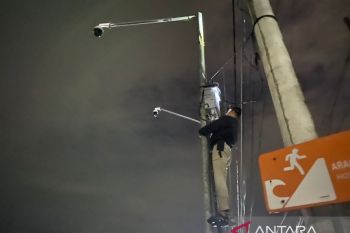 Polres Sukabumi pasang puluhan CCTV untuk pantau lalu lintas saat arus mudik lebaran