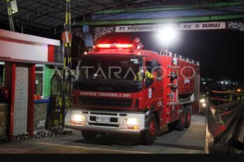 Pertamina Dumai inventarisasi kerusakan akibat ledakan kilang minyak