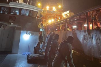 ABK kapal tenggelam di Perairan Natuna berhasil dievakuasi Bakamla RI