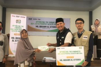 Asar Humanity Sumbar distribusikan zakat dari donatur Palestina