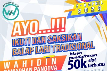 Pemuda Palu gelar lomba lari tradisional dalam meriahkan Ramadhan