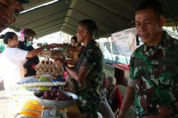 Kodim Mamuju gelar pasar murah Ramadhan 1444 H