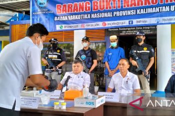 BNNP Kaltara gagalkan penyelundupan sabu lintas provinsi
