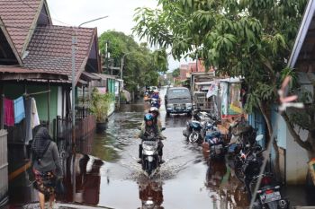 BPBD minta warga bantaran Sungai Kahayan waspadai kenaikan debit air