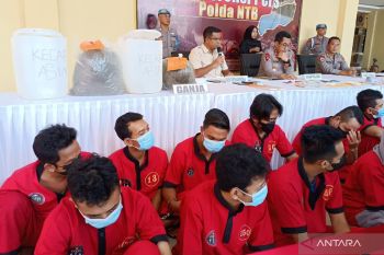 Polda NTB menetapkan 23 tersangka dari 21 kasus narkoba