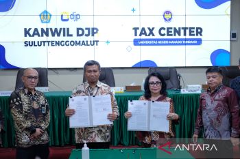 DJP Suluttenggomalut buka tax center di Unima