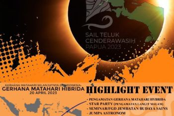 Astronom dari berbagai negara akan saksikan Gerhana Matahari Hibrida 20 April di Biak