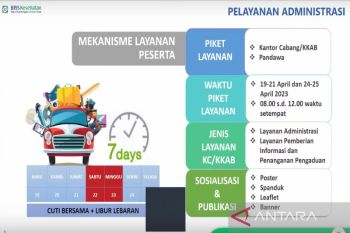 BPJS Kesehatan Palangka Raya buka layanan pada libur Lebaran 1444 Hijriah