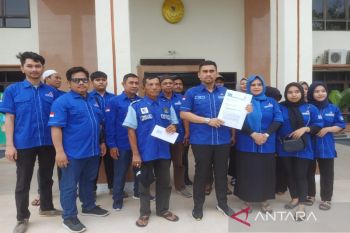 Pengurus Partai Demokrat datangi PN Kapuas minta perlindungan hukum