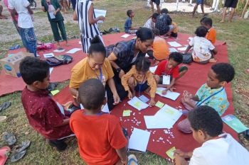 200 anak sekolah minggu GKI Efrata Kayu Batu ikuti SAL sambut Paskah