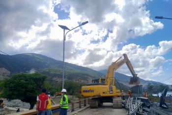 BPJN Sulteng berupaya rampungkan pembangunan jembatan darurat