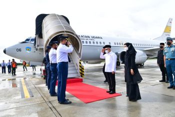 Ma'ruf Amin bertolak ke Makassar dan Kalsel