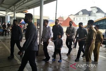 Presiden Jokowi cek Pasar Legi Solo,  harga bahan pokok mulai turun
