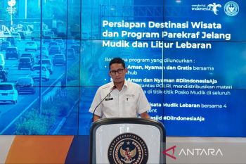 Sandiaga Uno ungkap lokasi wisata yang berpotensi alami lonjakan pengunjung