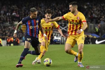 Tim Barcelona ditahan imbang tanpa gol Girona