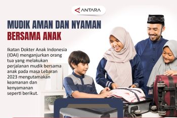 Mudik aman dan nyaman bersama anak