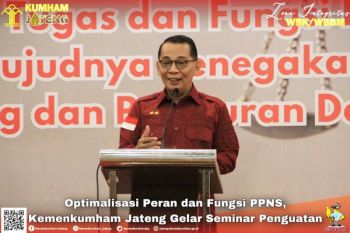 Kemenkumham Jateng gelar seminar optimalisasi peran dan penguatan PPNS