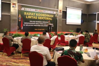 Polda Sulteng gelar Rakor lintas sektoral jelang Operasi Ketupat 2023