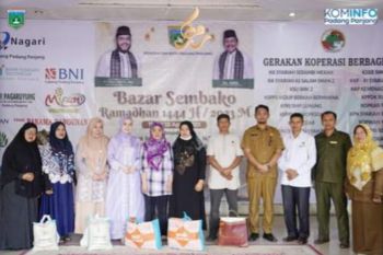 Ramadan dan lebaran Pemko Padang Panjang gelar bazar sembako murah