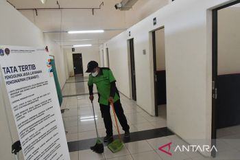 Fasilitas penginapan bagi pemudik di Terminal Pulo Gebang