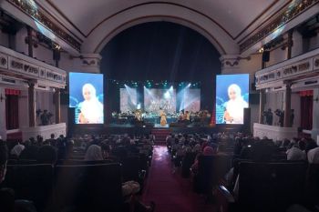 Menag Yaqut Cholil sampaikan apresiasi terhadap Konser Cinta Menuju Lailatul Qadar