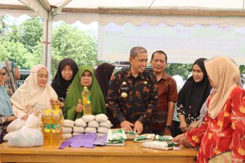 Pemkab Wajo menggelar pangan murah guna jaga stabilisasi harga
