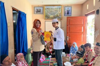 Gerakan Pramuka NTB peduli di Bulan Ramadhan diisi berbagi takjil dan Al Quran