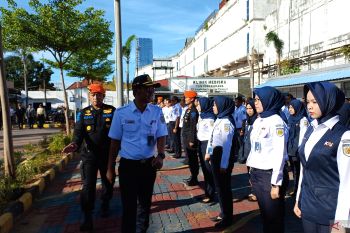 ARUS MUDIK- KAI Divre IV gelar pasukan angkutan Lebaran 2023