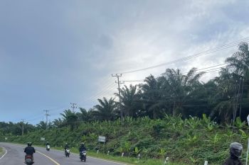 H-9 sepeda motor pemudik mulai ramai terlihat di jalan lintas Sumatera