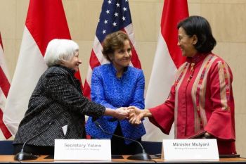 Indonesia dan Amerika Serikat teken kesepakatan infrastruktur, keuangan senilai Rp10,2 triliun