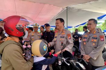 Arus Mudik - Masuki H-7, pemudik motor via Pelabuhan Ciwandan lancar