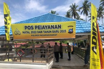 Polres Pasaman Barat dirikan lima pos pengamanan Lebaran 2023