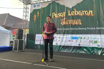 Omzet Pasar Lebaran Sleman 2023 mencapai lebih Rp200 juta