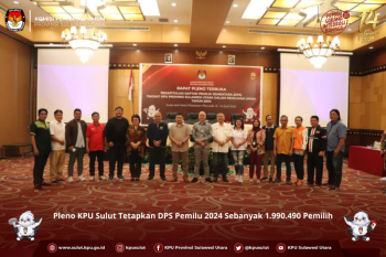 DPS Sulut untuk Pemilu 2024 sebanyak 1.990.490 orang