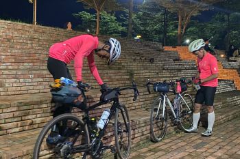 Pemudik pilih gunakan sepeda sebagai alternatif pulang ke kampung halaman