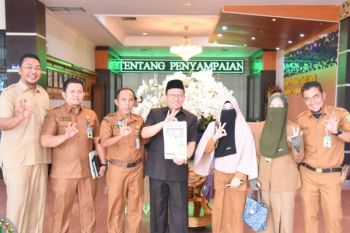Terima kunjungan Samsat Bengkalis, ini harapan Ketua DPRD Bengkalis