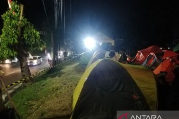 Posko Gombel Semarang siapkan 12 tenda kemah bagi pemudik