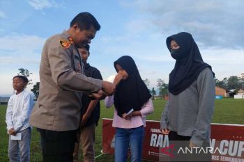 Ramadhan Cup Temanggung 1444 H,  santuni puluhan anak yatim