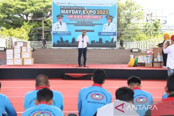 Wali Kota Makassar buka Ramadhan May Day Expo 2023 untuk para pekerja