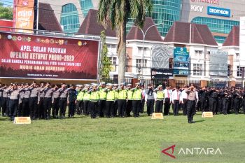 Polda DIY mengerahkan 3.395 personel gabungan amankan mudik Lebaran 2023
